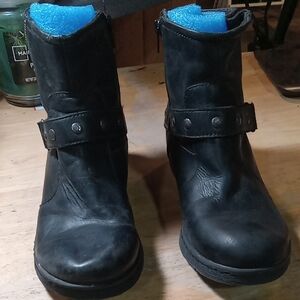 Womens, boc Black Heeled Boots Size 6.5